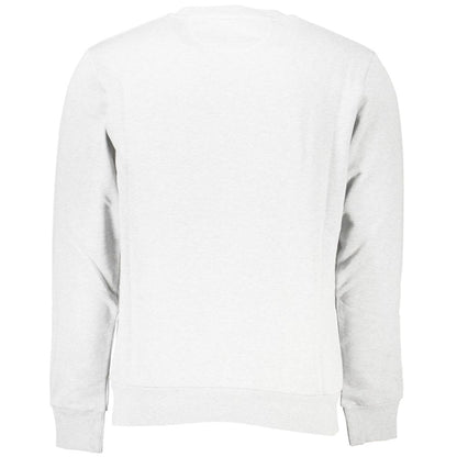 Sweat-shirt en coton blanc La Martina