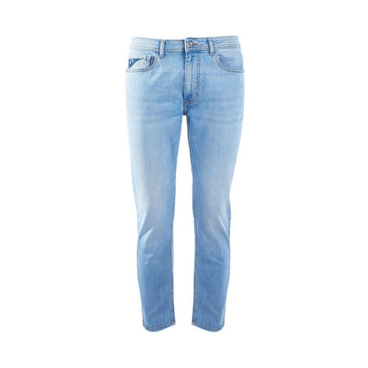 Oui, jeans en coton bleu Zee.