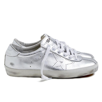 Sneaker en cuir gris pour homme Golden Goose