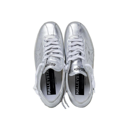 Sneaker en cuir gris pour homme Golden Goose