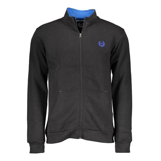 Sweatshirt en coton noir de Gianmarco Venturi
