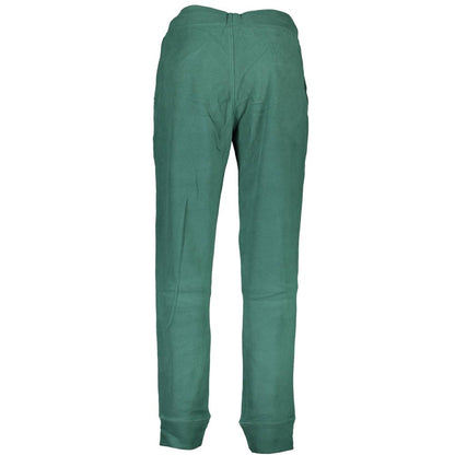 Pantalon en polyester vert de Gianmarco Venturi