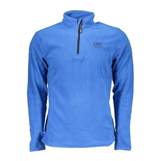 Sweat-shirt en polyester bleu de Gianmarco Venturi