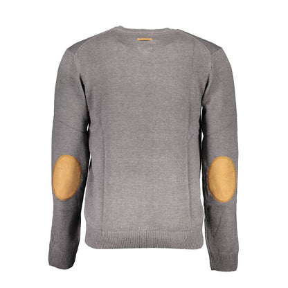 Pull en coton gris de Gianmarco Venturi
