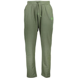 Gianmarco Venturi Pantalon en Coton Vert Sportif