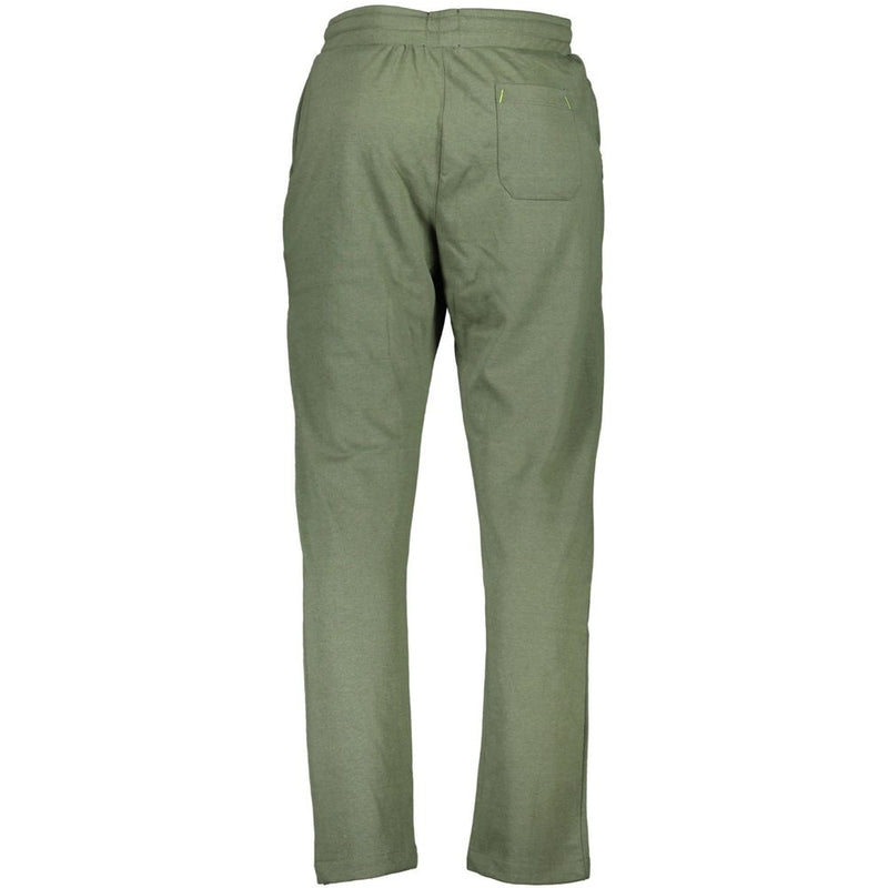 Gianmarco Venturi Pantalon en Coton Vert Sportif