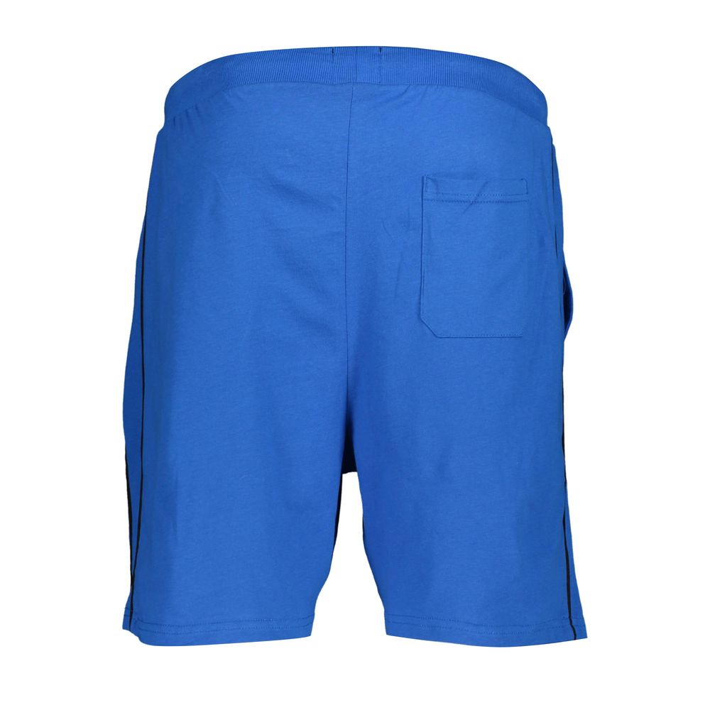 Gianmarco Venturi Pantalon Court en Coton Bleu