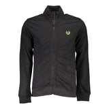 Gianmarco Venturi Sweatshirt en Coton Noir avec Broderie