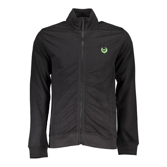 Sweatshirt en coton noir de Gianmarco Venturi