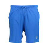 Gianmarco Venturi Pantalon Court en Coton Bleu