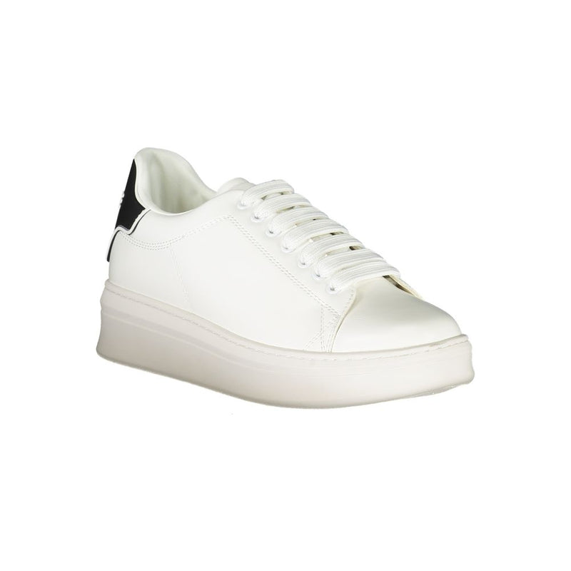 Gaelle Paris Bianco Poliuretano Men Sneaker - Style & Comfort