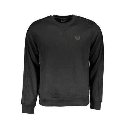 Sweat-shirt en coton noir de Gianmarco Venturi