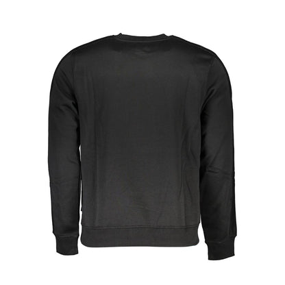 Sweat-shirt en coton noir de Gianmarco Venturi