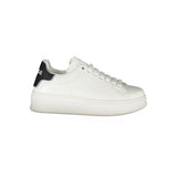 Gaelle Paris Bianco Polyurethane Women's Sneaker - Chic & Comfortable