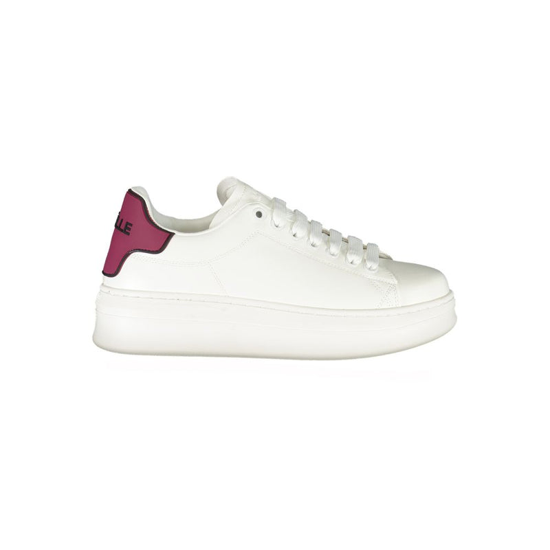Gaelle Paris Rosso Poliuretano Women's Sneakers - Chic Red Style