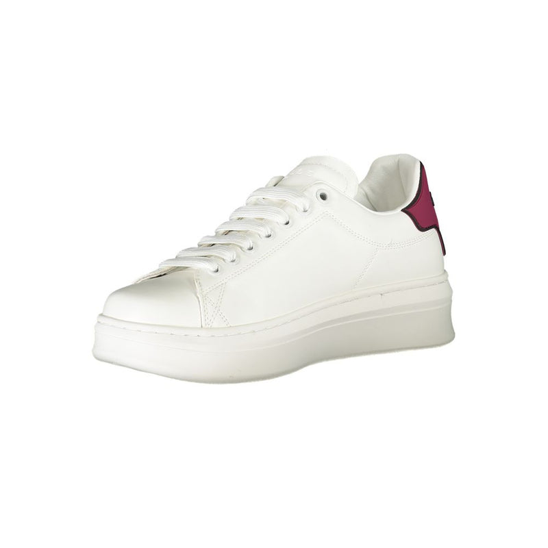 Gaelle Paris Rosso Poliuretano Women's Sneakers - Chic Red Style