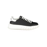 Gaelle Paris Black Polyurethane Men Sneaker - Style & Comfort