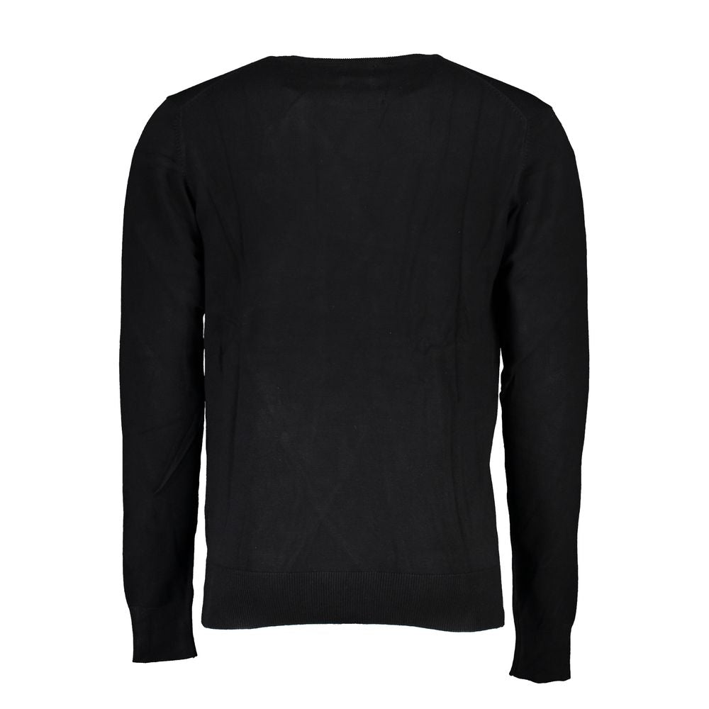Pull en viscose noir de Gianmarco Venturi