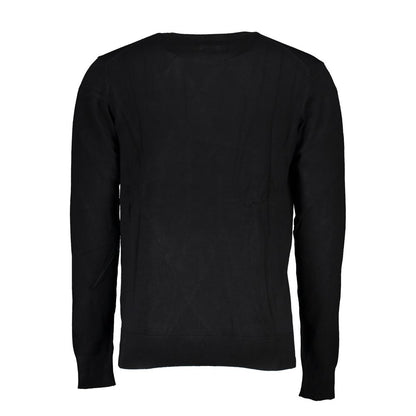 Pull en viscose noir de Gianmarco Venturi