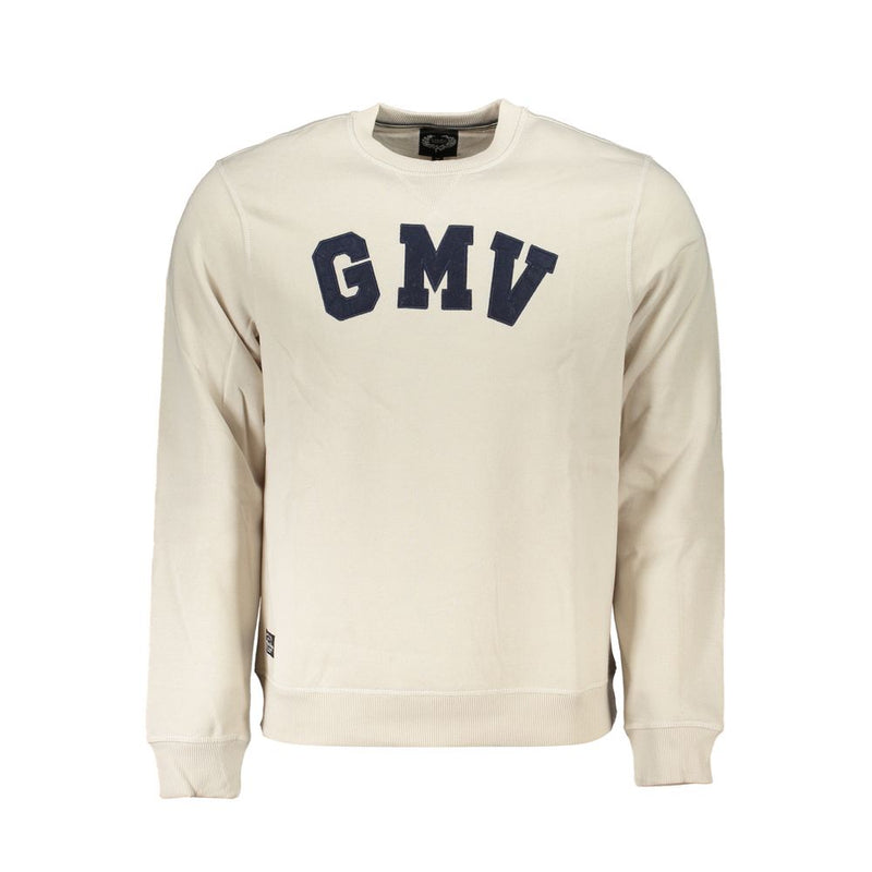 Gianmarco Venturi Witte Katoenen Sweatshirt