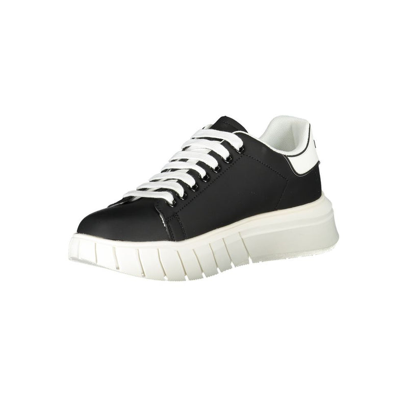 Gaelle Paris Black Polyurethane Men Sneaker - Stylish & Comfortable