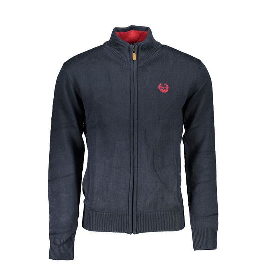 Pull en coton bleu de Gianmarco Venturi