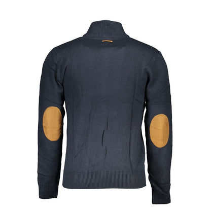 Pull en coton bleu de Gianmarco Venturi