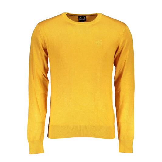 Pull en viscose jaune de Gianmarco Venturi