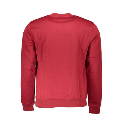 Sweatshirt rouge en coton de Gianmarco Venturi