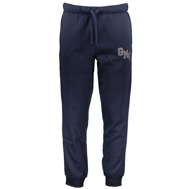 Gianmarco Venturi Blue Cotton Pant - Stylish Sports Trousers