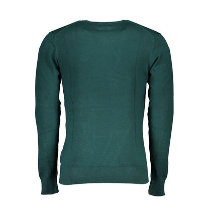 Pull en viscose verte de Gianmarco Venturi