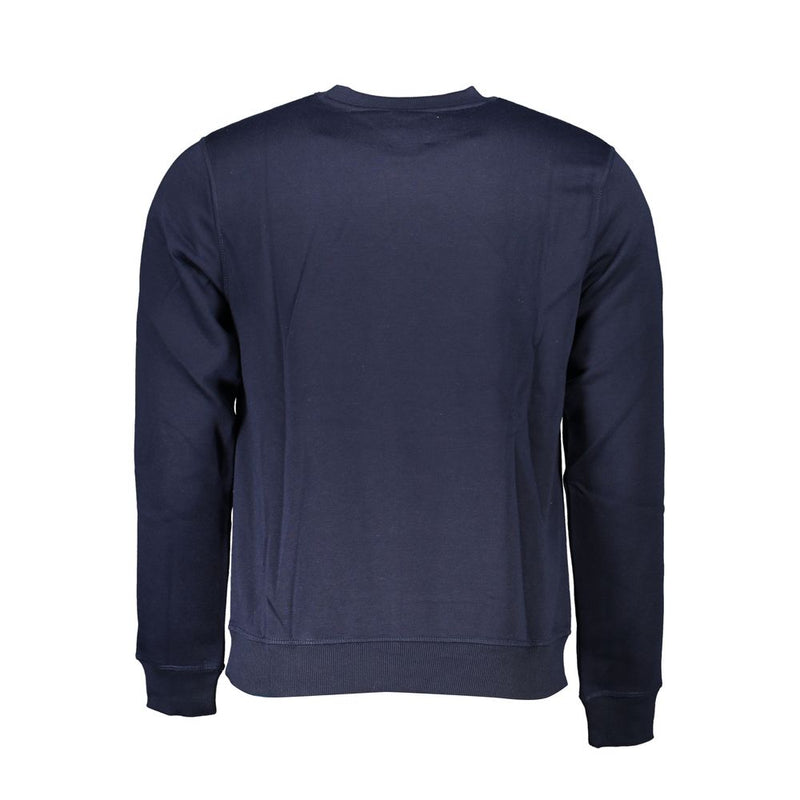 Gianmarco Venturi Blauwe Katoenen Sweatshirt