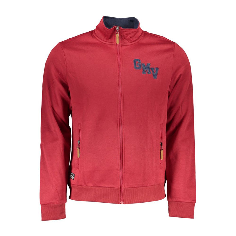 Gianmarco Venturi Rode Katoenen Sweatshirt