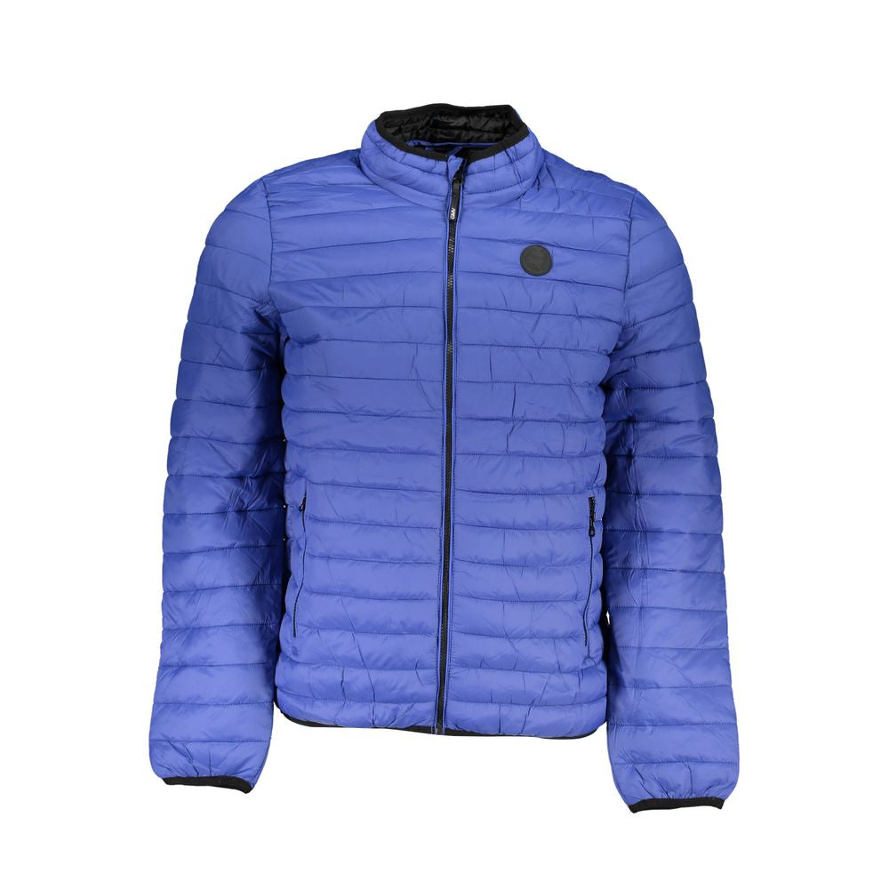 Vestes et manteaux en polyamide bleu de Gianmarco Venturi