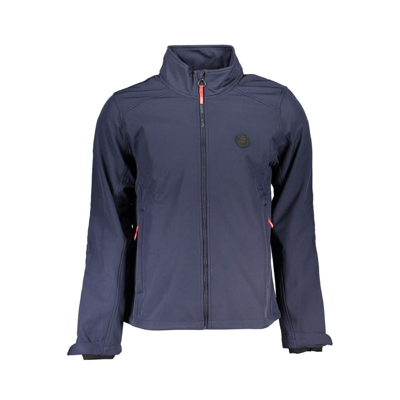 Gianmarco Venturi Blauwe Polyester Jassen &amp; Jassen