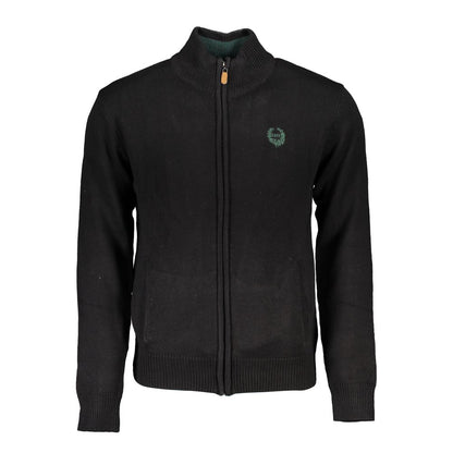 Pull en coton noir de Gianmarco Venturi