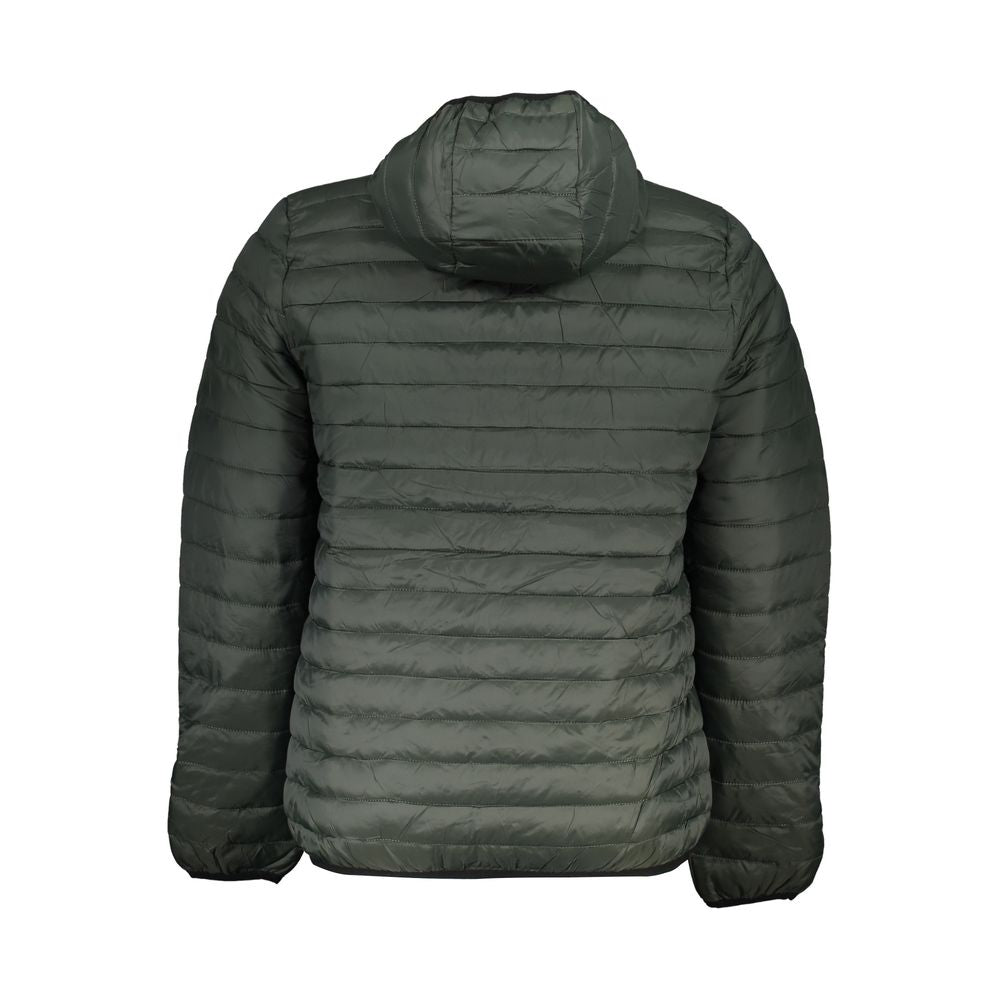Gianmarco Venturi Veste en Polyamide Verte avec Capuche