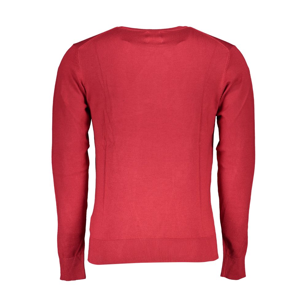 Pull en viscose rouge de Gianmarco Venturi