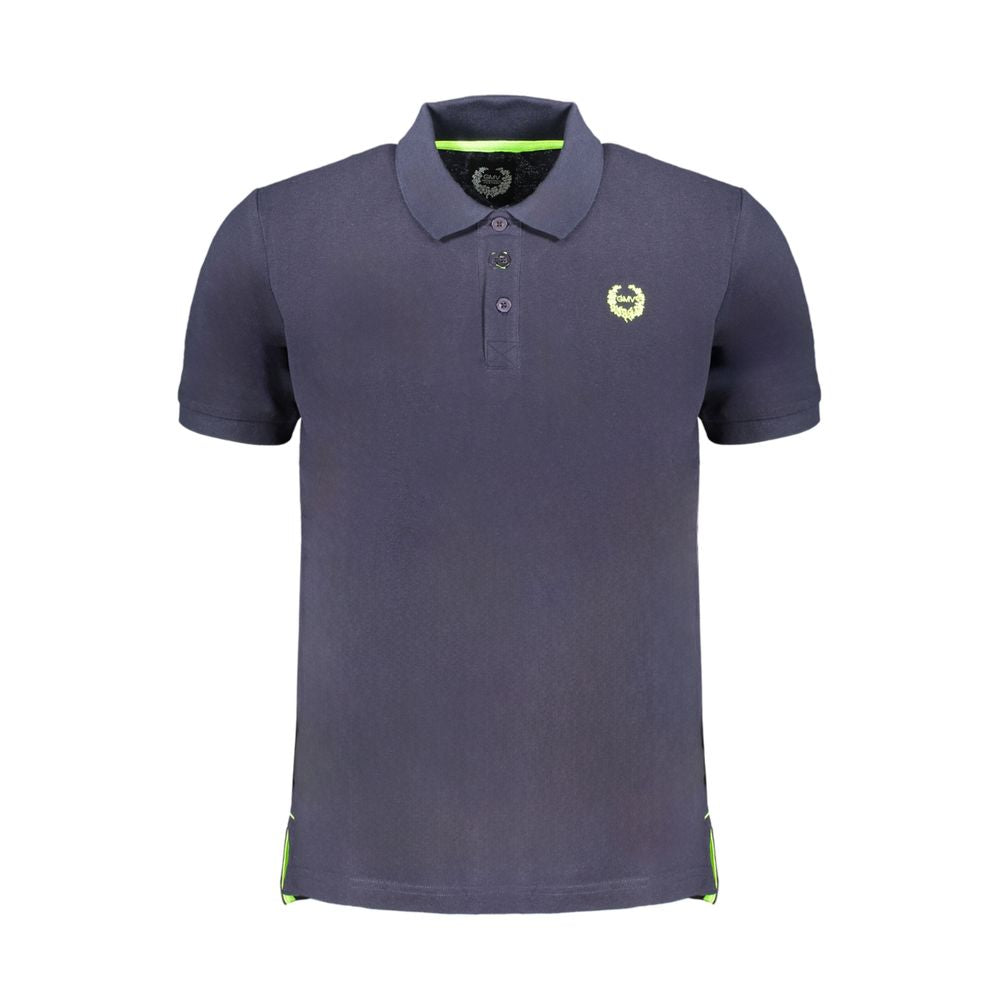 Gianmarco Venturi Polo Shirt en Coton Bleu