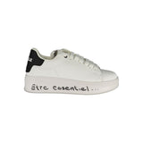 Gaelle Paris Bianco Polyurethane Women Sneaker - Chic & Durable