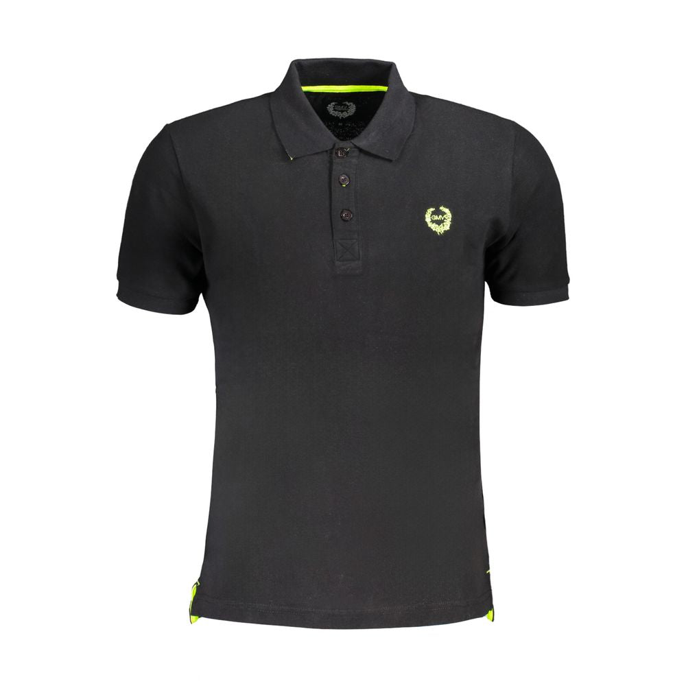 Gianmarco Venturi Polo Shirt en Coton Noir