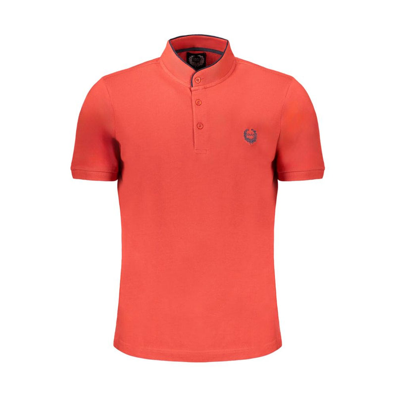 Gianmarco Venturi Rode Poloshirt van Katoen