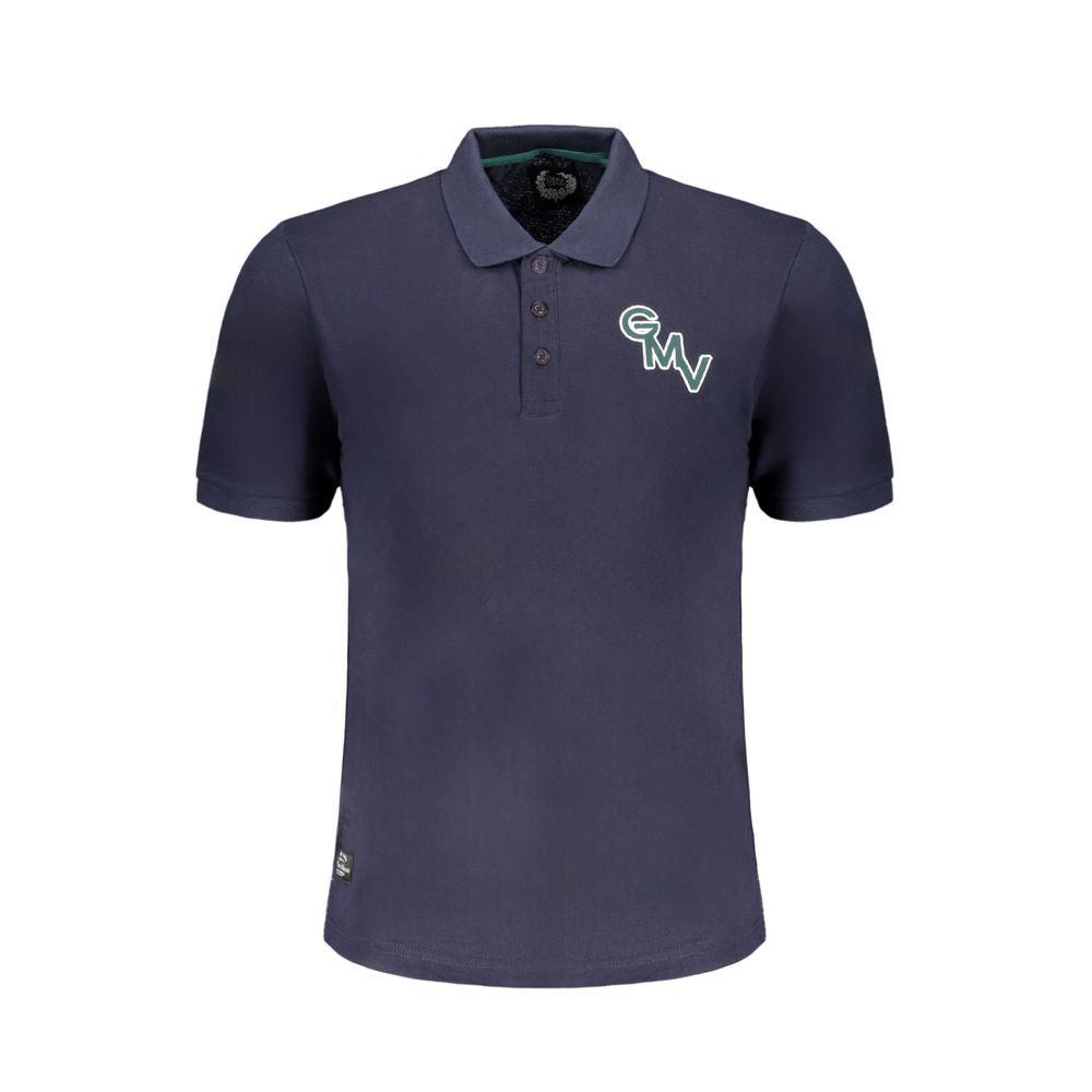 Gianmarco Venturi Polo Shirt en Coton Bleu