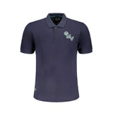 Gianmarco Venturi Polo Shirt en Coton Bleu