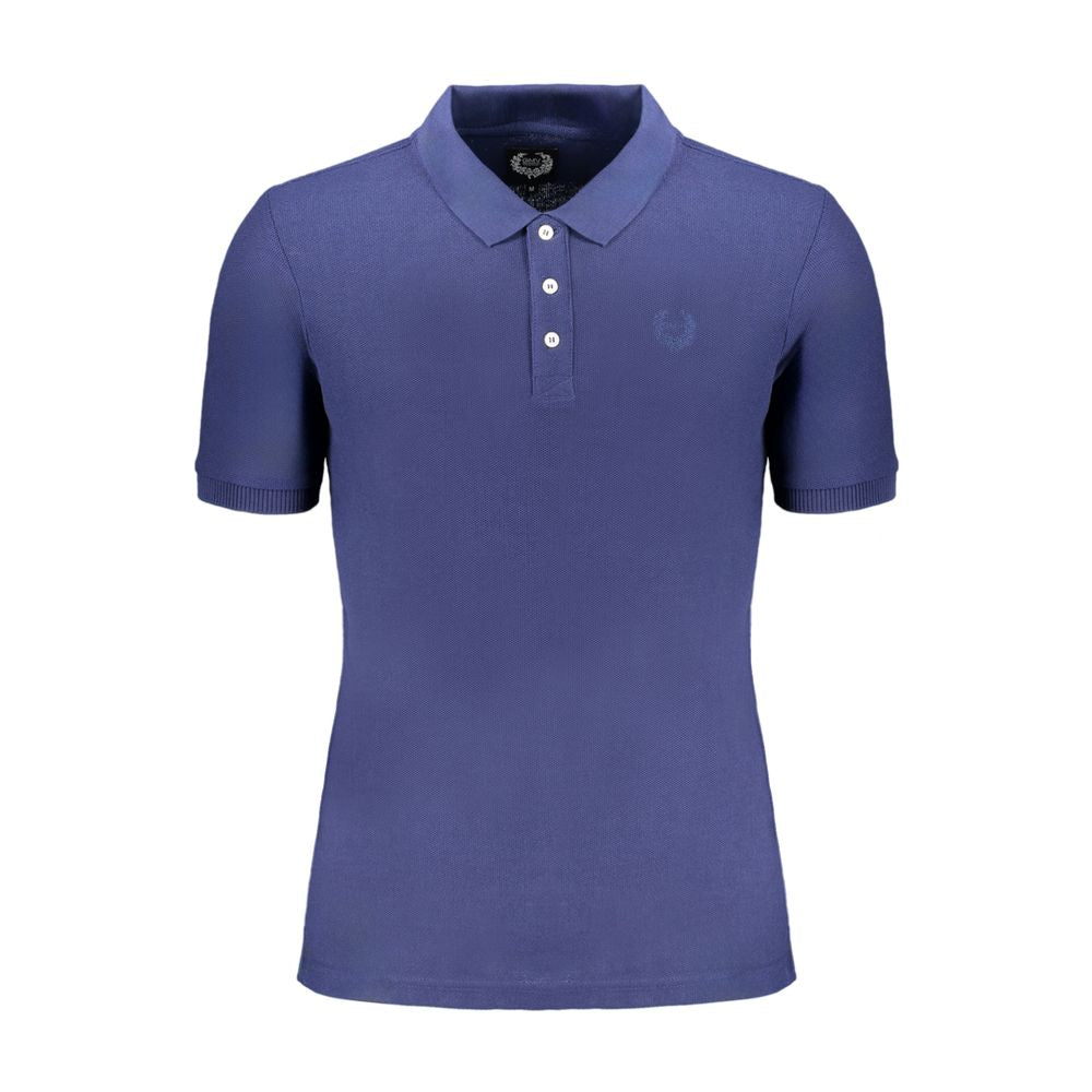 Gianmarco Venturi Polo Shirt en Coton Bleu