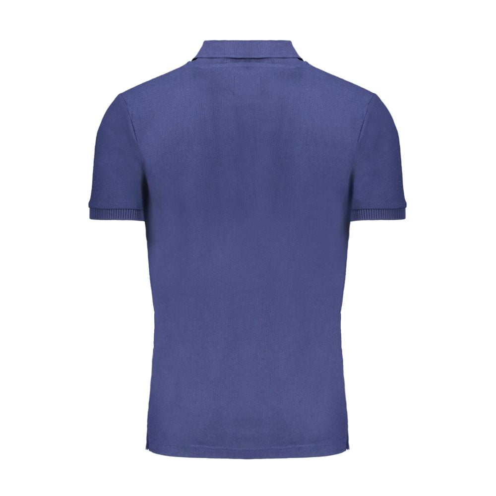 Gianmarco Venturi Polo Shirt en Coton Bleu