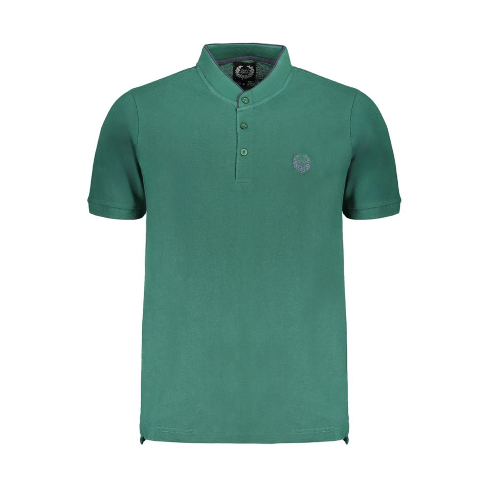 Gianmarco Venturi groen katoenen poloshirt