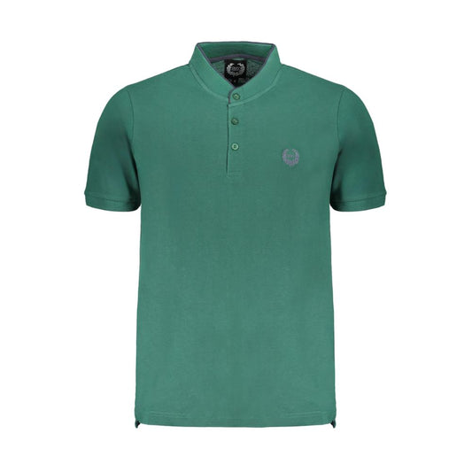 Gianmarco Venturi groen katoenen poloshirt