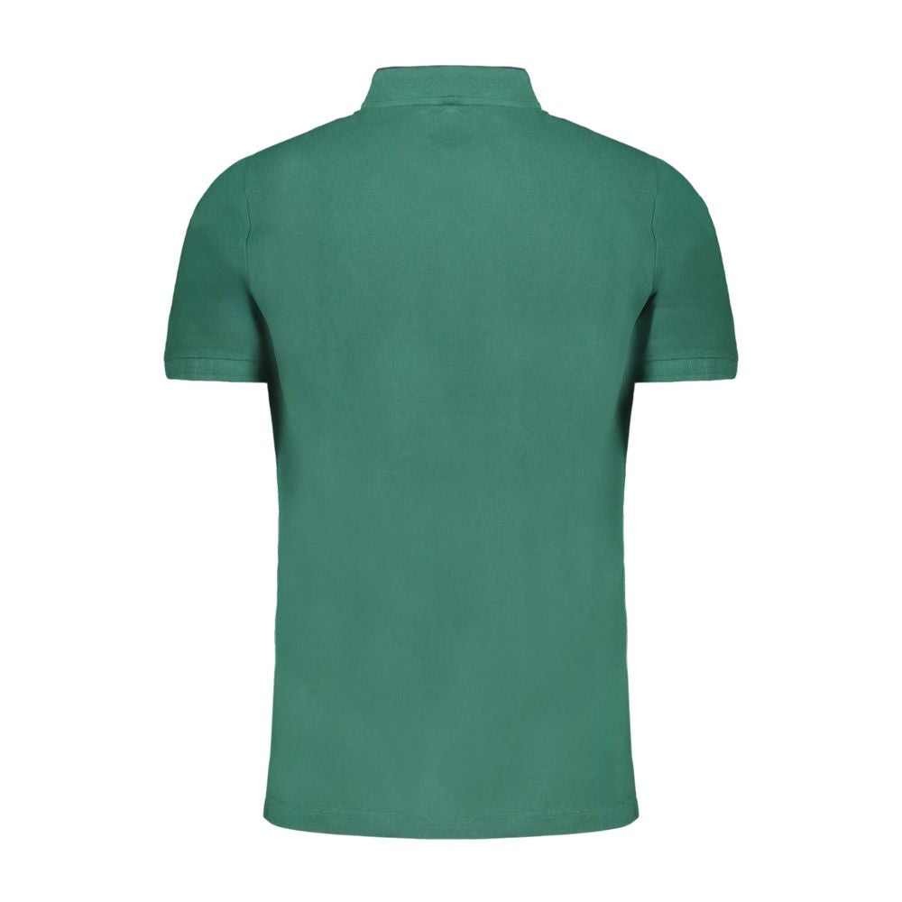 Gianmarco Venturi groen katoenen poloshirt