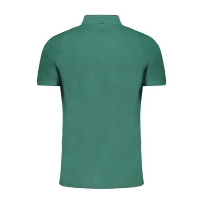 Gianmarco Venturi groen katoenen poloshirt
